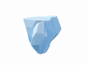 icebergue Modelo 3D