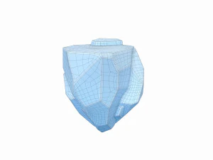 icebergue Modelo 3D
