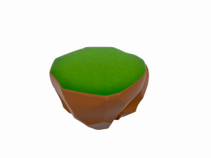 floating island 3D Модель