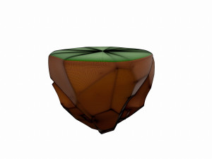 floating island 3D Модель