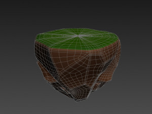 floating island 3D Модель