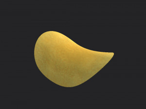 potato chip 3D 모델