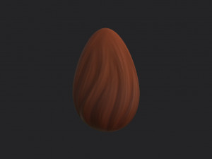 almond 3D 模型