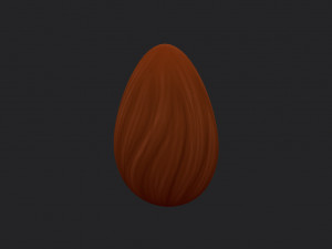 almond 3D 模型