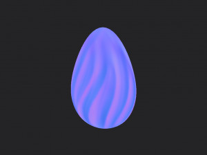 almond 3D 模型