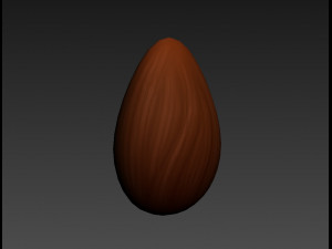 almond 3D 模型