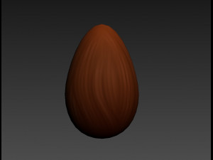 almond 3D 模型