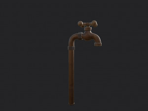 water tap Modèle 3D