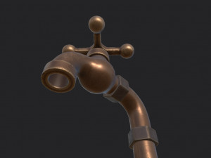 water tap Modèle 3D