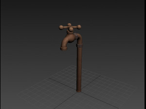 water tap Modèle 3D
