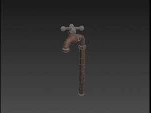 water tap Modèle 3D