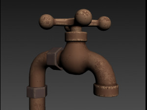 water tap Modèle 3D