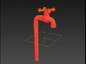 water tap Modèle 3D