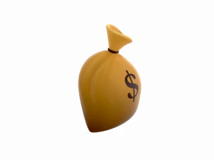 bolsa de dinheiro Modelo 3D