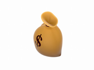 money bag 3D Model
