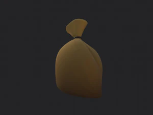 bolsa de dinheiro Modelo 3D