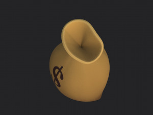 money bag 3D Model