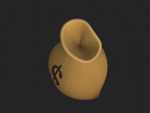 bolsa de dinheiro Modelo 3D