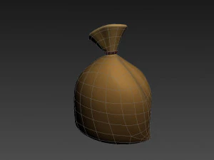 bolsa de dinheiro Modelo 3D