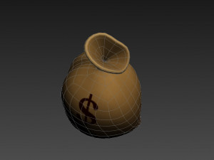money bag 3D Model