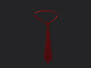necktie Modelo 3D