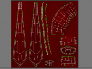 necktie Modelo 3D