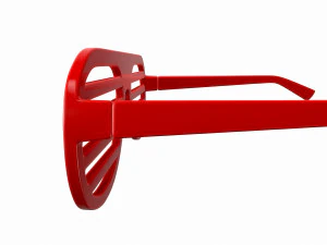 셔터 그늘 선글라스 3D 모델