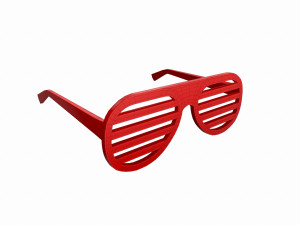 shutter shade sunglasses Modèle 3D