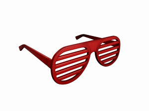shutter shade sunglasses Modèle 3D