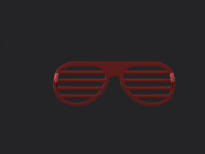shutter shade sunglasses Modèle 3D