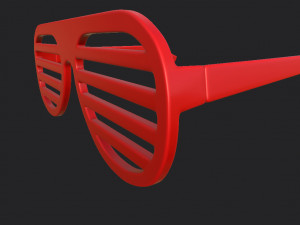 shutter shade sunglasses Modèle 3D