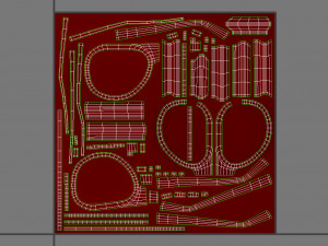 shutter shade sunglasses Modèle 3D