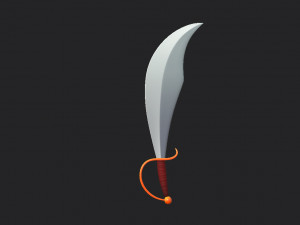 pirate sword 3D Model