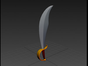 pirate sword 3D Model