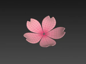 sakura 3D Model