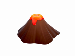 volcano 3D Model