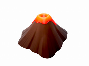 volcano 3D मॉडल