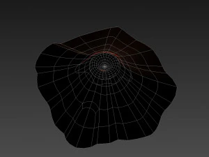 vulc&atilde;o Modelo 3D