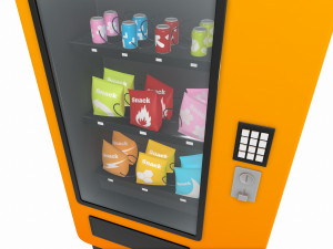 vending machine 3D 모델