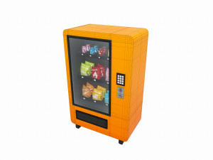 vending machine 3D 모델