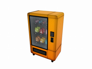 vending machine 3D 모델