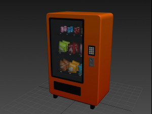 vending machine 3D 모델