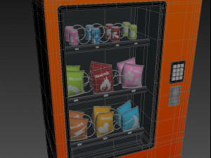 vending machine 3D 모델