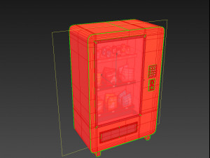 vending machine 3D 모델
