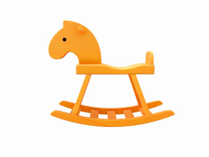 rocking horse Modelo 3D