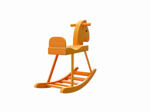 rocking horse Modelo 3D