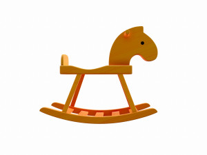 rocking horse Modelo 3D