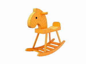 rocking horse Modelo 3D