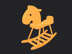 rocking horse Modelo 3D