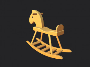 rocking horse Modelo 3D